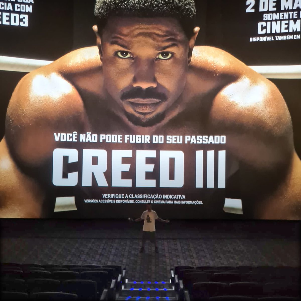 omiguelspencer's tweet photo. FILMAÇO, mas não é o melhor da franquia Creed. O primeiro pra mim é o melhor.

O filme bebe muito da fonte de Rocky 3. Com atuações IMPECÁVEIS! Michael B Jordan e Jonathan Majors mandam bem demais, mas isso não é novidade.

Filme mantém a qualidade dos outros filme. Eu adorei! https://t.co/oQHzZNxYze