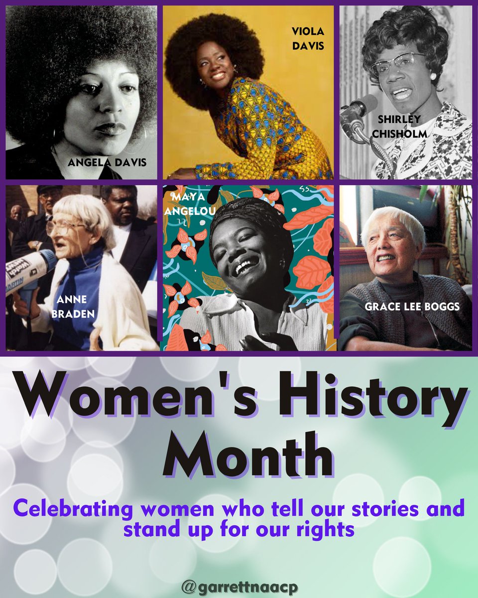 March is #WomensHistoryMonth!

From #ShirleyChisholm to #AngelaDavis to #ViolaDavis, we’re proud to celebrate & showcase female leaders and trailblazers during March.

#WomensHistoryMonth2023 #WomenInHistory #HerStory #AAPI #WomensHistory #BlackWomensHistory #AAPIWomen