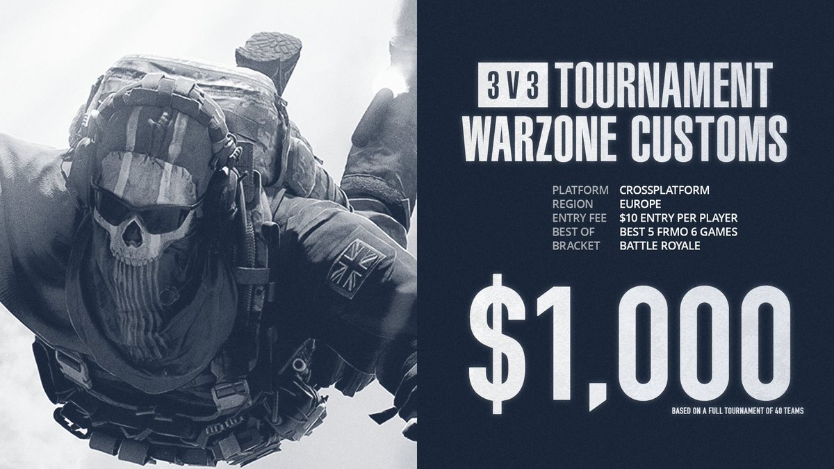 Warzone Customs on Twitter "RT WarzoneCustoms 1,000 Trios Customs