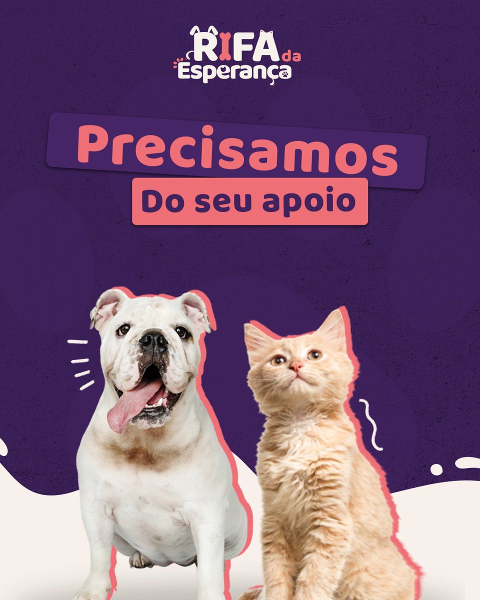 Que tal ajudar doando R$ 1? 🥹

Conta para Depósito 🏦💰

PIX
rifadaesperanca@gmail.com

NUBANK
Agência 0001
Conta 38658427-1
Banco 0260

#rifadaesperança #rifa #rifasolidaria #sorteio #solidariedade #cachorro #gato #pet #animais #amor #cuidadoanimal #doação #adocao #gratidao