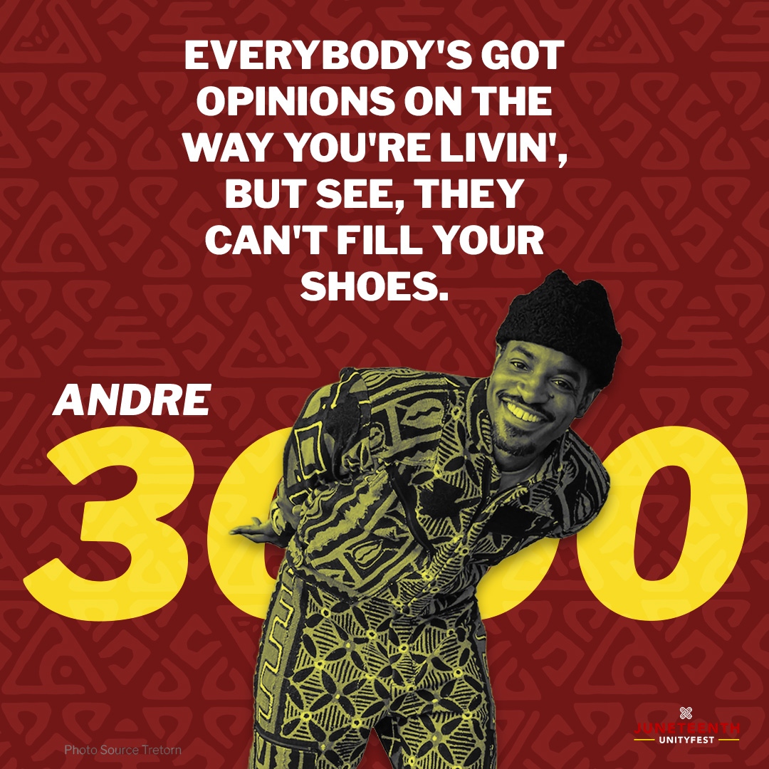 JuneteenthUnity's tweet image. #Andre3000