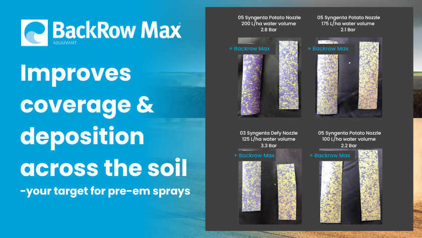 NichinoUK's tweet image. Preparing for Spring Drilling❓

If you're planning a pre-em #herbicide consider adding #adjuvant #BackrowMax to optimise herbicide coverage/deposition 👉 bit.ly/3J0UN7T

It will maximise contact with germinating weeds &amp;amp; increase uptake ✅ 
Benefits all #nozzle types ✅