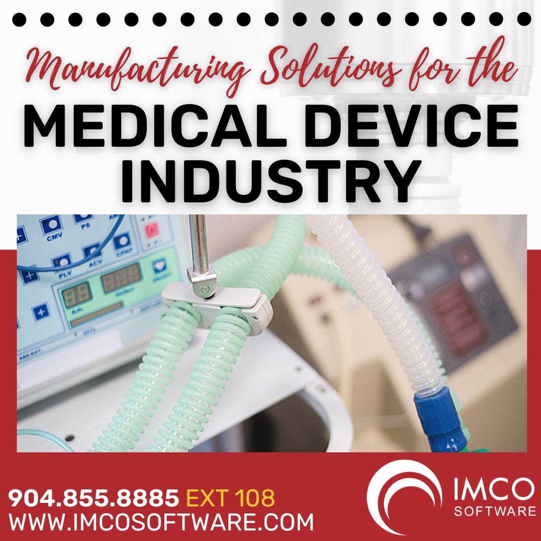 IMCOSoftware's tweet photo. In the medical device manufacturing industry, there are many compliance measures to adhere to as well as efficiency and profitability to think about. It's important manufacturers achieve high visibility and traceability throughout all parts of production.

https://t.co/mbLpGh4hHK https://t.co/fmoQEcDof3