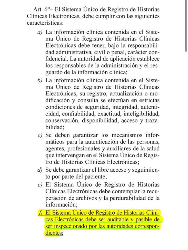 Me van a putear pero está muy bien que <a href="/JMilei/">Javier Milei</a> y <a href="/VickyVillarruel/">Victoria Villarruel</a> hayan votado en contra de esto.
Al Estado le hackea el RENAPER un rumano borracho y después pide rescate. Ahora todo tu historial clínico va a estar al alcance de un Duggan para tu exposición mediática.