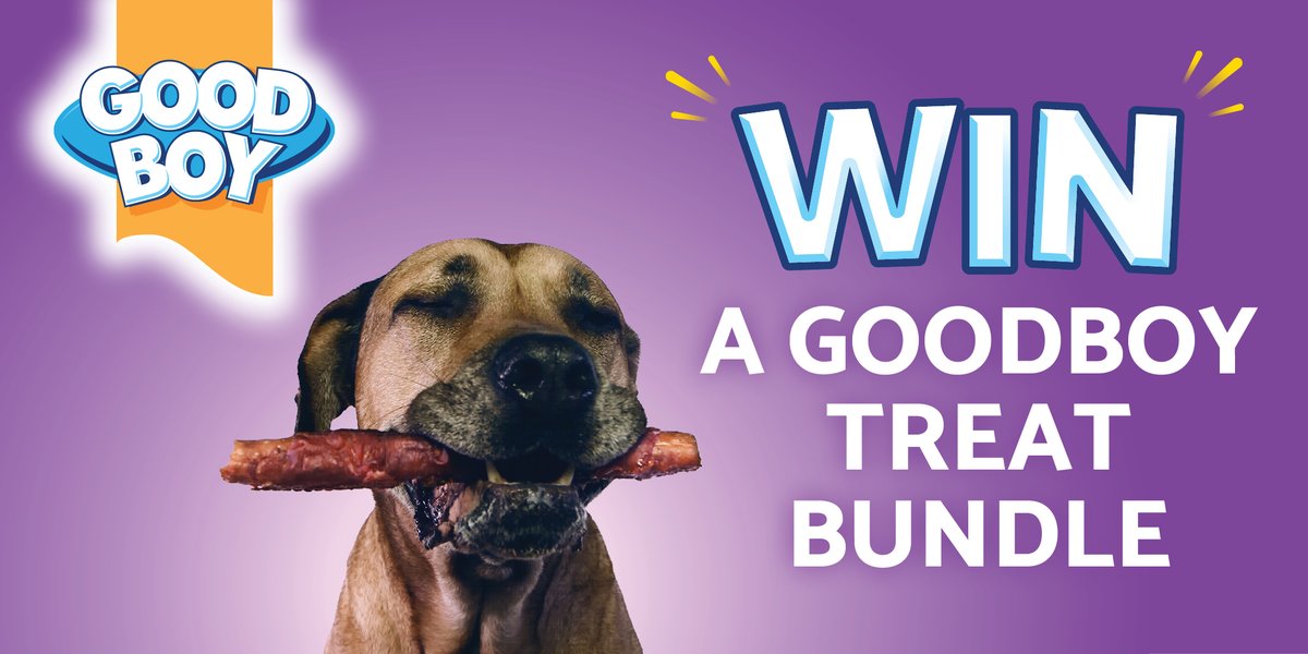 RETWEET for your chance to win an amazing GoodbBoy Treat bundle! Terms and conditions can be found at: crufts.org.uk/competition-t-….
