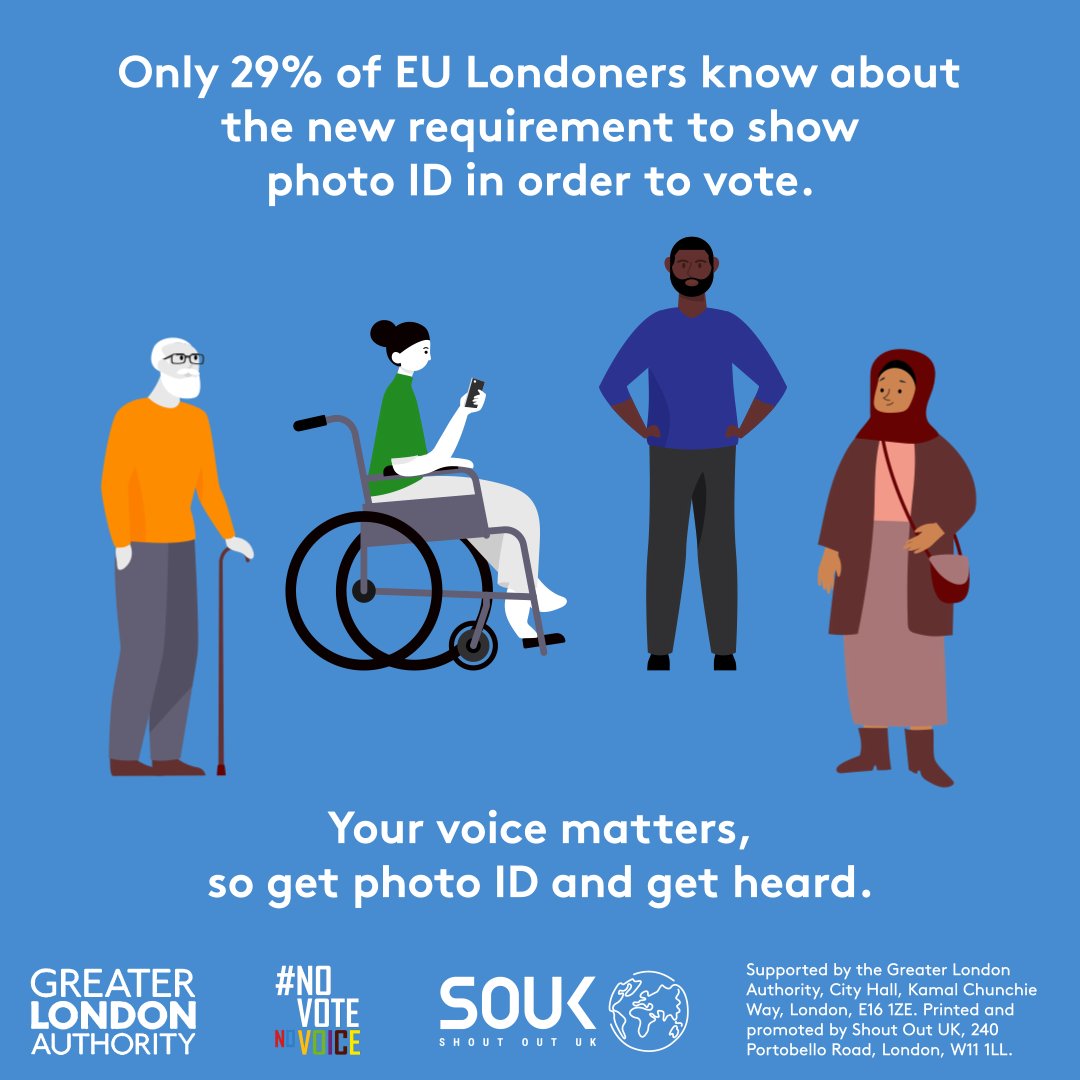 volaction_is's tweet image. Are you an EU Londoner?
Do you know your Voting Rights in UK?
Face-to-face event (English &amp;amp; Bulgarian)
Tomorrow Thursday 2 March at 6.30pm
#IslingtonTogether @PeabodyLDN @LDN_gov @Shoutout_UK @IslingtonBC 
#BulgarianInLondon #EULondoners #NoVoteNoVoice
bit.ly/3IWpk5J