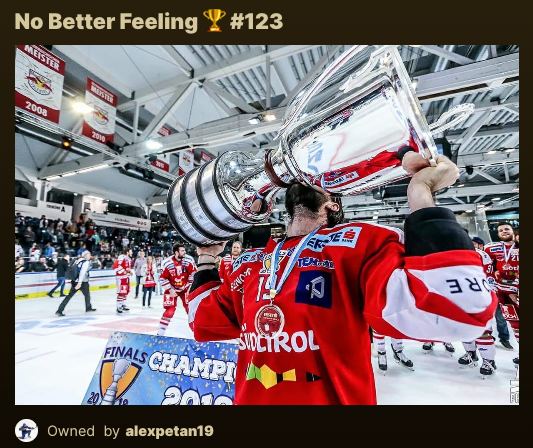 Download the LOCKER Ecosystem App now to get amazing Digital Assets of Professional Players minted themselves! Minted by <a href="/pettsy19/">Alex Petan</a>! $LKT 

💻Desktop: app.locker-token.com 

📲Android: shorturl.at/iqxMT

📲iOS: shorturl.at/avHJ7 

#HockeyTwitter #NHL #SHL #DEL #NFT