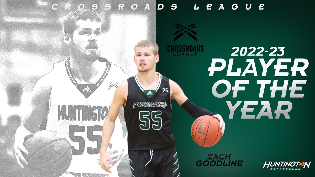 Congratulations to senior guard, Zach Goodline, on winning Crossroads League Player of the Year! 

🌲🏀🪓

#chopwood
