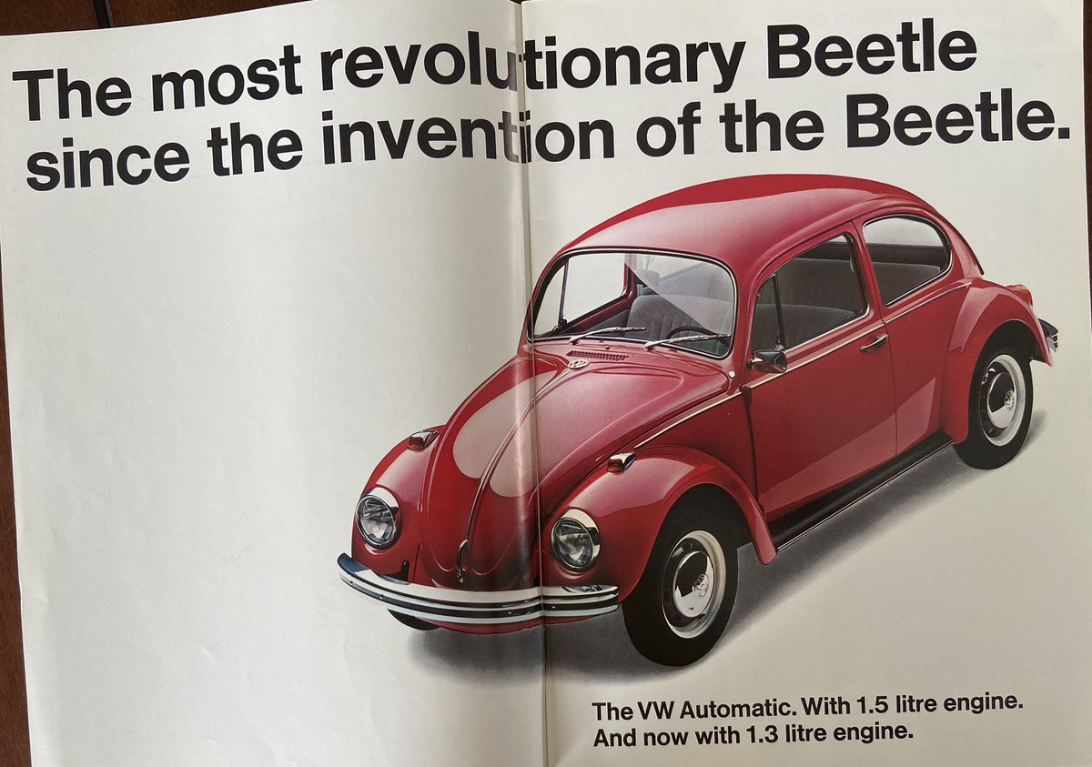 In todays episode we go air-cooled with - 

The VW Beetle a 1968 brochure review 

Thank you for all your support - link in bio.

#vw #Volkswagen #beetle #vwbeetle #aircooled #bug #weirdcartwitter #classicbeetle #carbrochure #carbrochurecollector