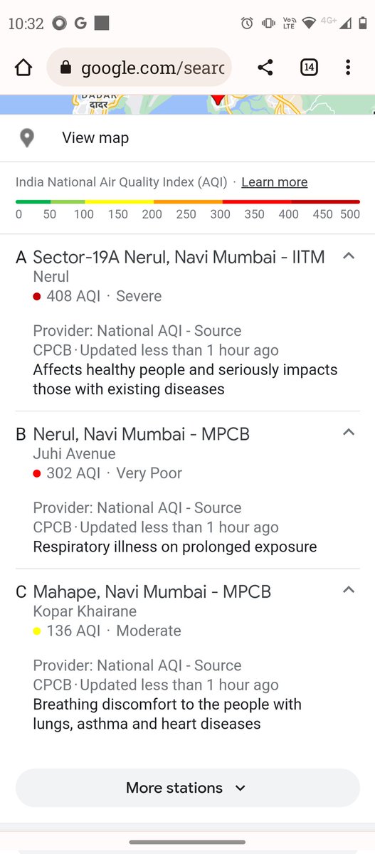 HolyAsh9's tweet photo. #AQI
#Nerul
#NaviMumbai 
#NMMC https://t.co/bwDKNrUOlK