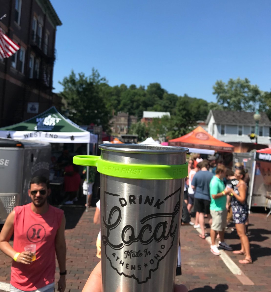 This warmer weather creeping in on us has all of us at Ohio is Home looking forward to #OhioBrewWeek over here in #atown! July 7th can’t come soon enough! 

#OhioisHome #officialretailer #athensoh #brewweek #ohiobrewweek2023