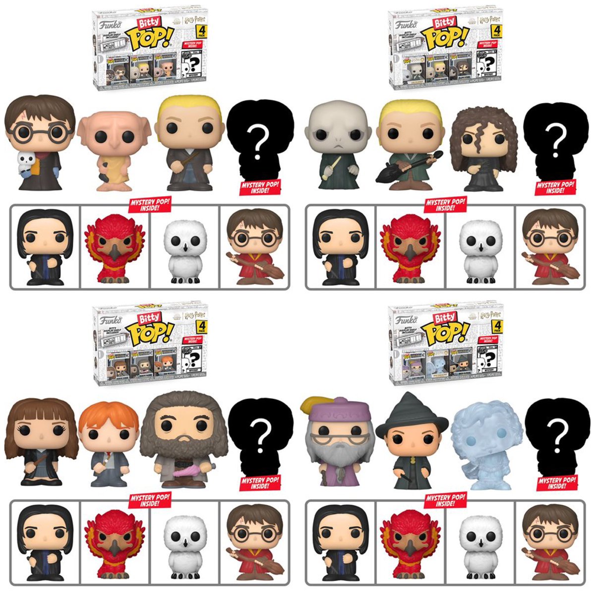 FunkoPopHunters's tweet photo. Funko Bitty Pop!s mini figures 4 packs now available to preorder! #funko #funkobitty #harrypotter #disney #ad
Preorder https://t.co/A4o5PrijAy https://t.co/k3Nnf7nAHp