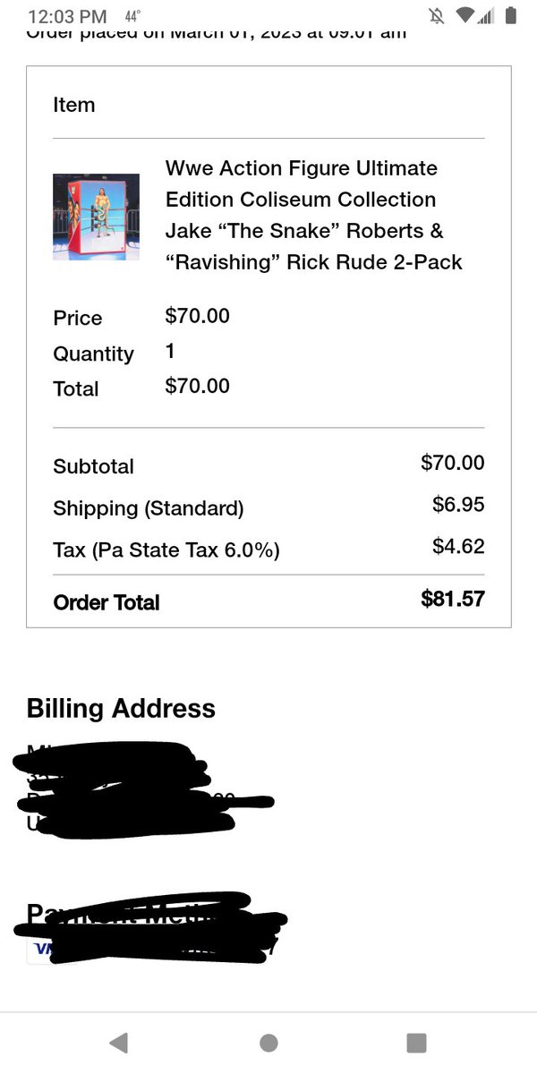 PittsburghPug86's tweet image. Coliseum Collection is live, got my set ordered.
Already ready to hear who @actionfigattack &amp;amp; @Mattel has in-store for us for series 3 of this collection. 😂
#WWEEliteSquad #ColiseumCollection