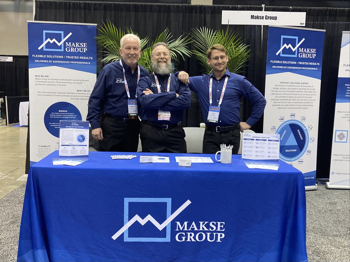 We had a blast at the #HEUG #Alliance2023 Conference this year! #MakseGroup is excited to help support the growing number of #Workday customers in Higher Education