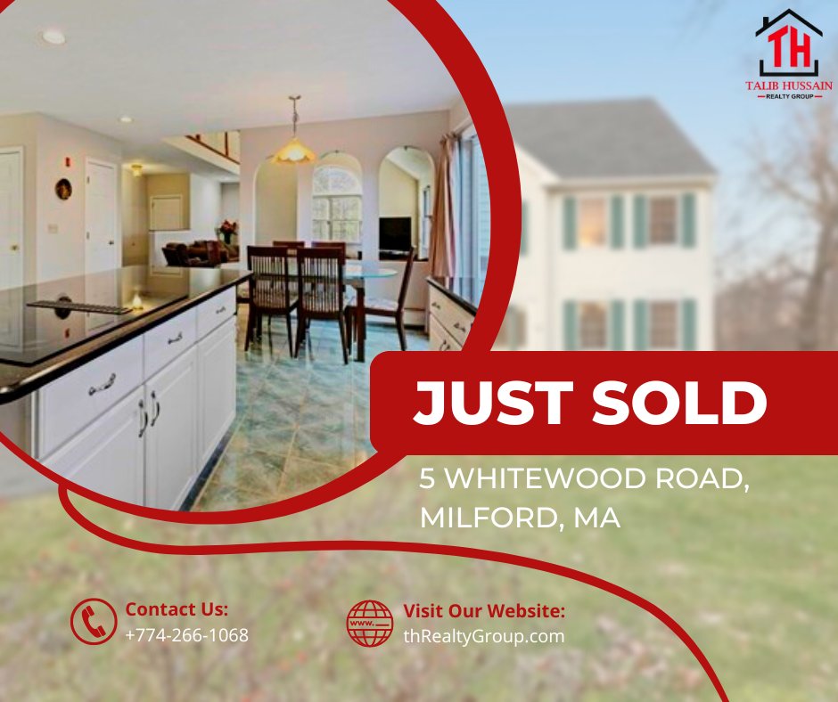 Talibhomes1's tweet photo. JUST SOLD ⚡
5 Whitewood Road, Milford, MA

Today is a day to celebrate! Congratulations sellers on a successful sale and best wishes for the future. 🔥😊 https://t.co/nDxIDCU5Ay