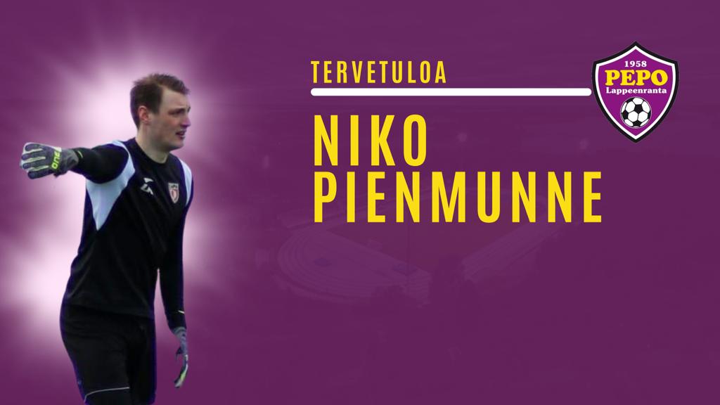 Niko Pienmunne palaa Lilojen tolppien väliin! 🧤📝

26-vuotias maalivahti on tehnyt ensi kauden kattavan sopimuksen PEPOn kanssa. "Pimu" siirtyy Liloihin paikallisvastustaja LaPan riveistä.

Tervetuloa Pimu! 👏

Lue lisää 👇

lilat.fi/niko-pienmunne…
