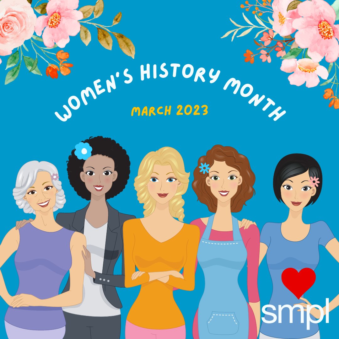 teamsmplco's tweet photo. Happy Women's History Month! This March, we celebrate the incredible achievements and contributions of women throughout history. Let's honor and uplift the voices of women. #WomensHistoryMonth #WomenInHistory #GirlPower #newprofilepic #woman #women #womeninhistory https://t.co/k7InupXQsY
