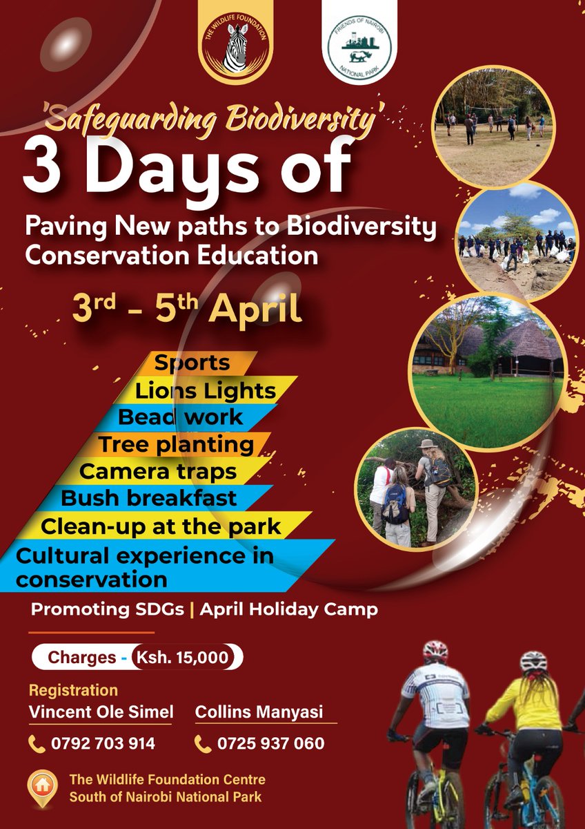 Here is an interesting activity for students in April. Once school close, come spend some time learning about nature. Join us as we safeguard biodiversity and protect the environment.