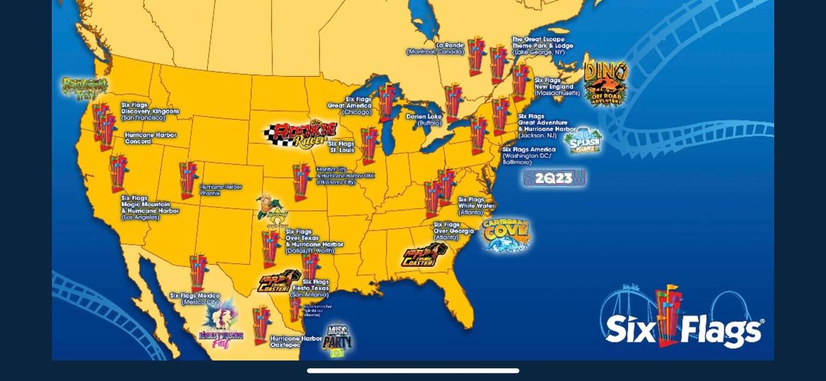 ThemeParkPosse's tweet photo. Poor @SixFlags marketing. I know you just changed it, but the internet lives forever. https://t.co/qX38WWipOo