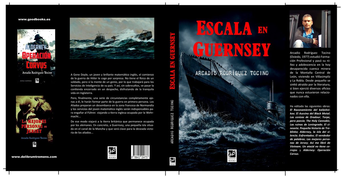 Ya está disponible Escala en Guernesy. Una #novela de la #SegundaGuerraMundial. una #novelahistorica de #espionaje y #submarinos

delibrumtremens.com/product-page/e…

<a href="/arcadiotocino/">Arcadio Rodríguez</a> 
#LecturaRecomendada #espia #noveladeespionaje #novelabelica