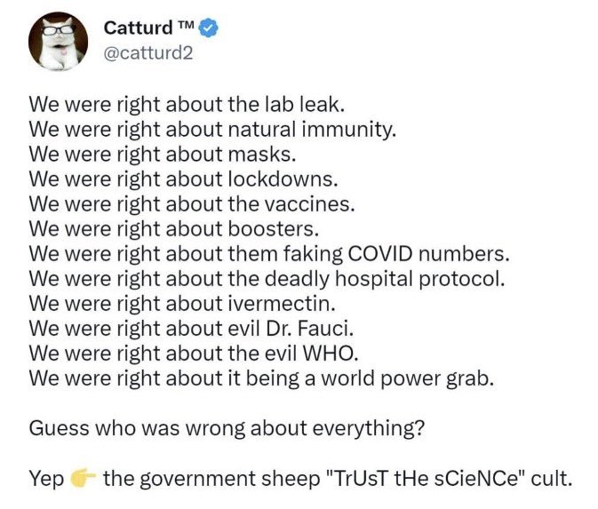 DrLoupis's tweet photo. .@catturd2 is right. https://t.co/n1MjNW8BJO