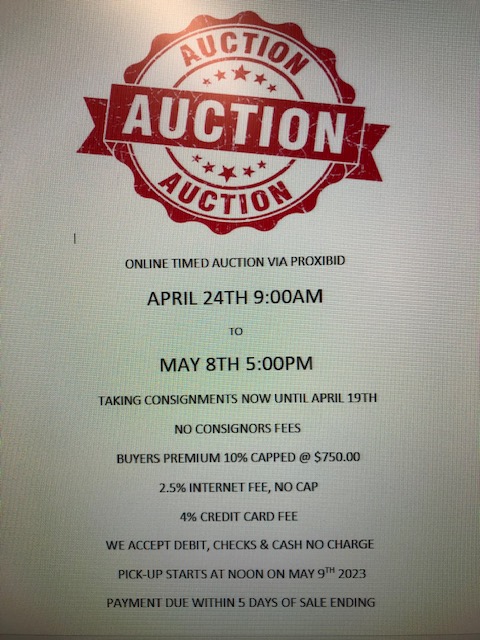 KentFarmSupply's tweet image. #KentFarmSupplies #ConsignmentAuction #Auction