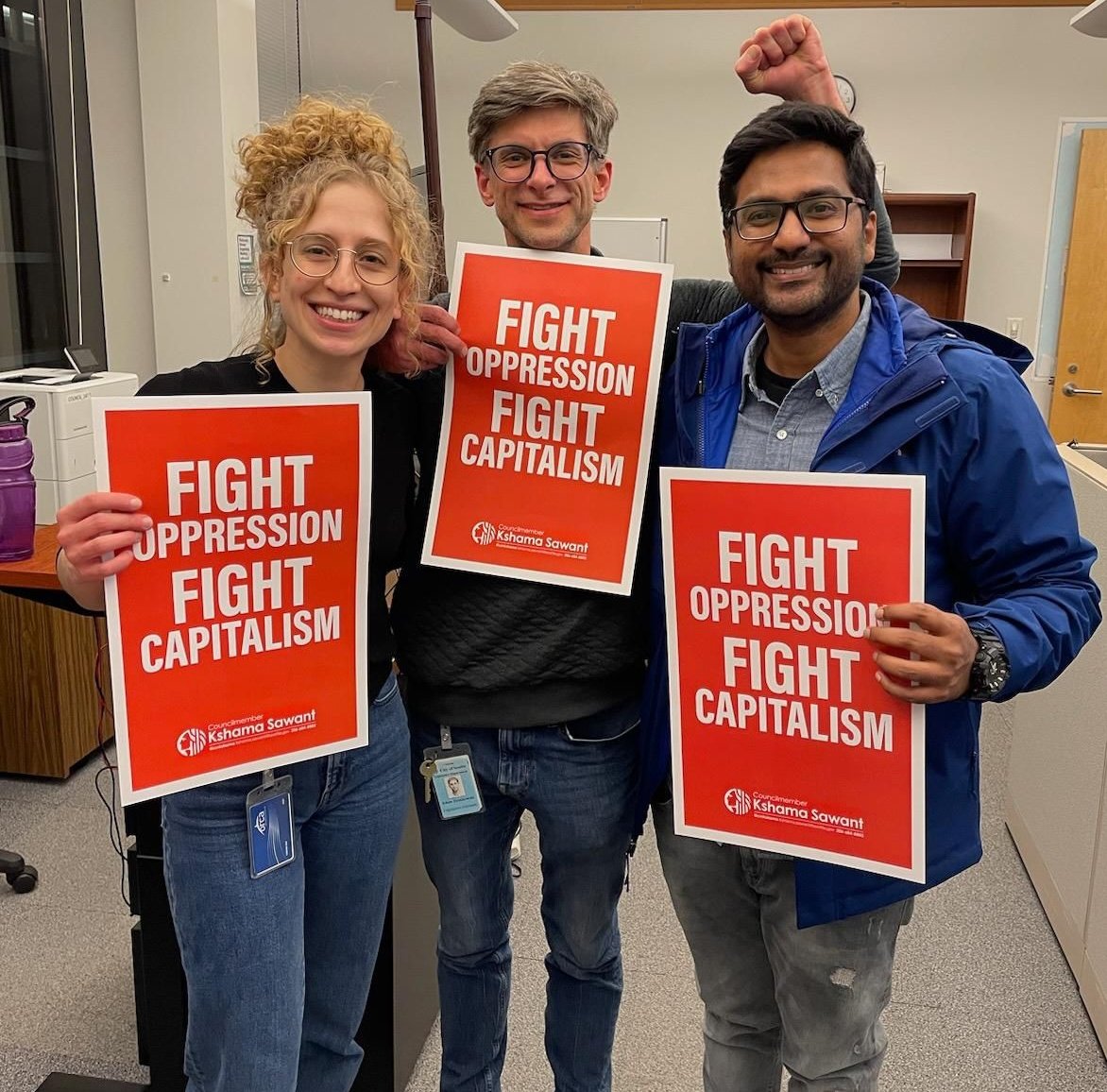 Seattle is the first jurisdiction outside South Asia to ban caste discrimination.

"Our work has only just begun..." The new law needs to be enforced to hold corporations accountable.

Hindus for Human Rights "offers our unstinting support in these coming battles."

.<a href="/Hindus4HR/">Hindus for Human Rights</a>