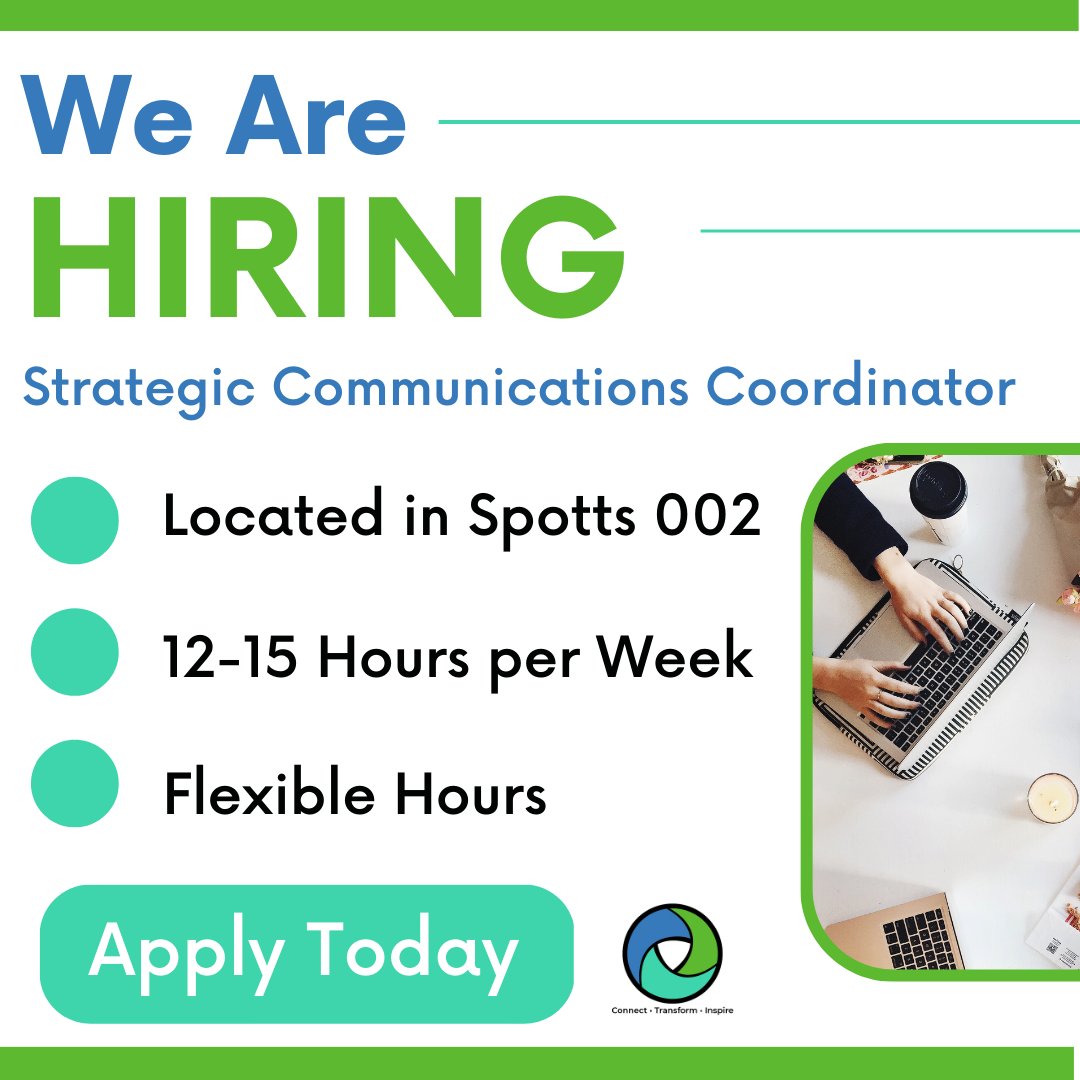 sru_ocel's tweet image. The Office for Community Engaged Learning is looking for a creative, organized and motivated student worker.🌟

For any questions or interest, contact the Senior Strategic Communication Coordinator, Shelley Sarver, at sms1065@sru.edu

#OCEL #sru
