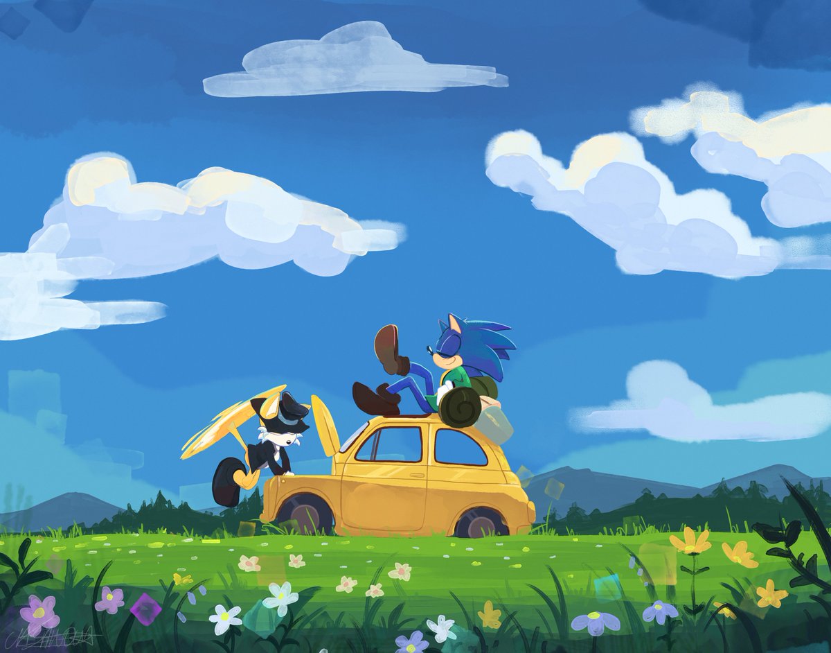 Again Sonic AU Lupin (i love this picture)
#SonicTheHedeghog #Tailsthefox #lupin #LupinIII