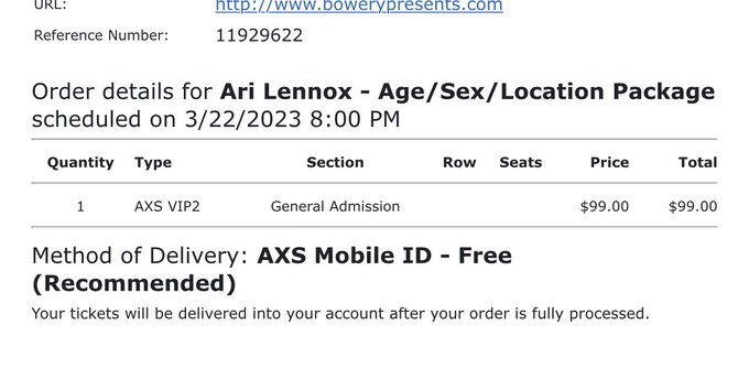 Just copped tickets to see her again in nyc ???  I need a date https://t.co/vrkzof8qiX
