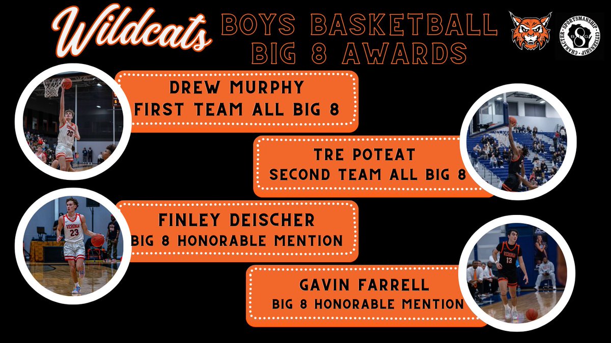 Congratulations to our Boys Basketball program on their honors. We are so proud of you! #GoWildcats