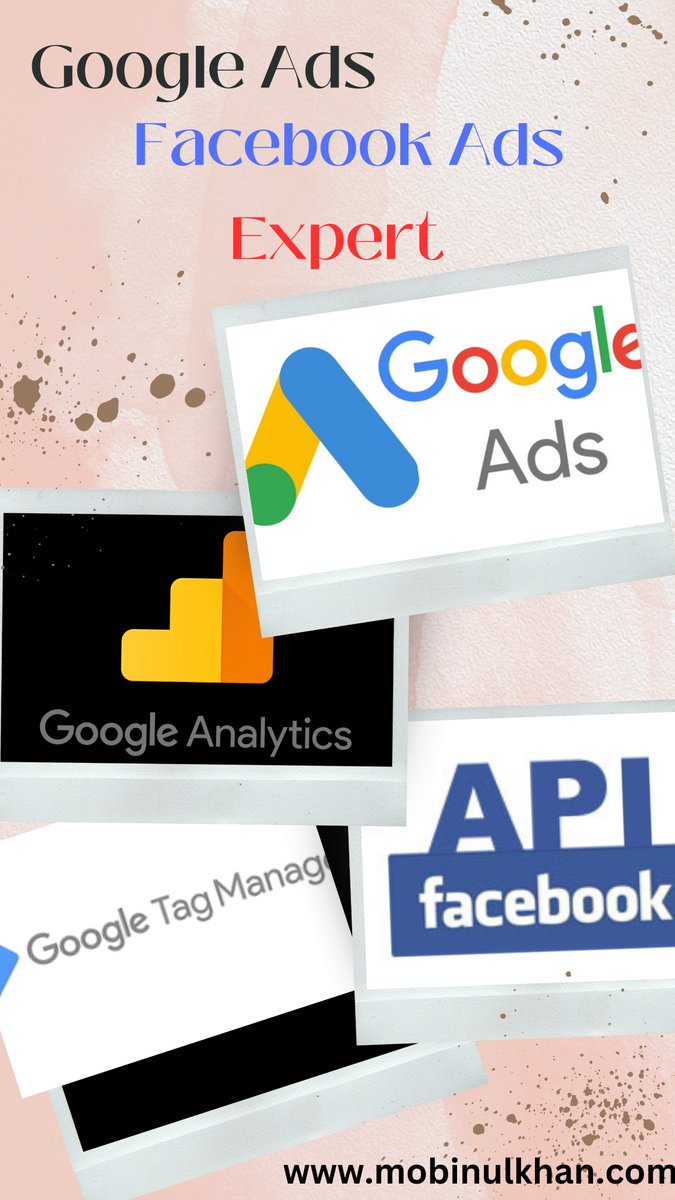 Mobinulkhan36's tweet photo. Google Ads Campaign Google Analytics &amp; GTM Specialist

#googleads #youtubeads #musica #band #produce #pinterest #linkedin #fashion #model #writer #facebookads #google #googleadwords #digitalmarketingagency #spotify #wordpress #tracking #beauty #portrait #teenage #googleads https://t.co/lEjMmbC3VF