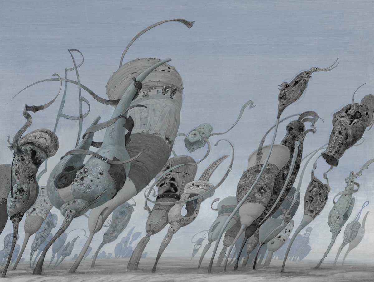 duginart_Olga's tweet photo. That's how our sketches magically turn into a Theater Hof performance. Dear Annette Mahlendorf, thank you very much!
#artistsontwitter #conceptart #surreal https://t.co/hZ10CXnkoa