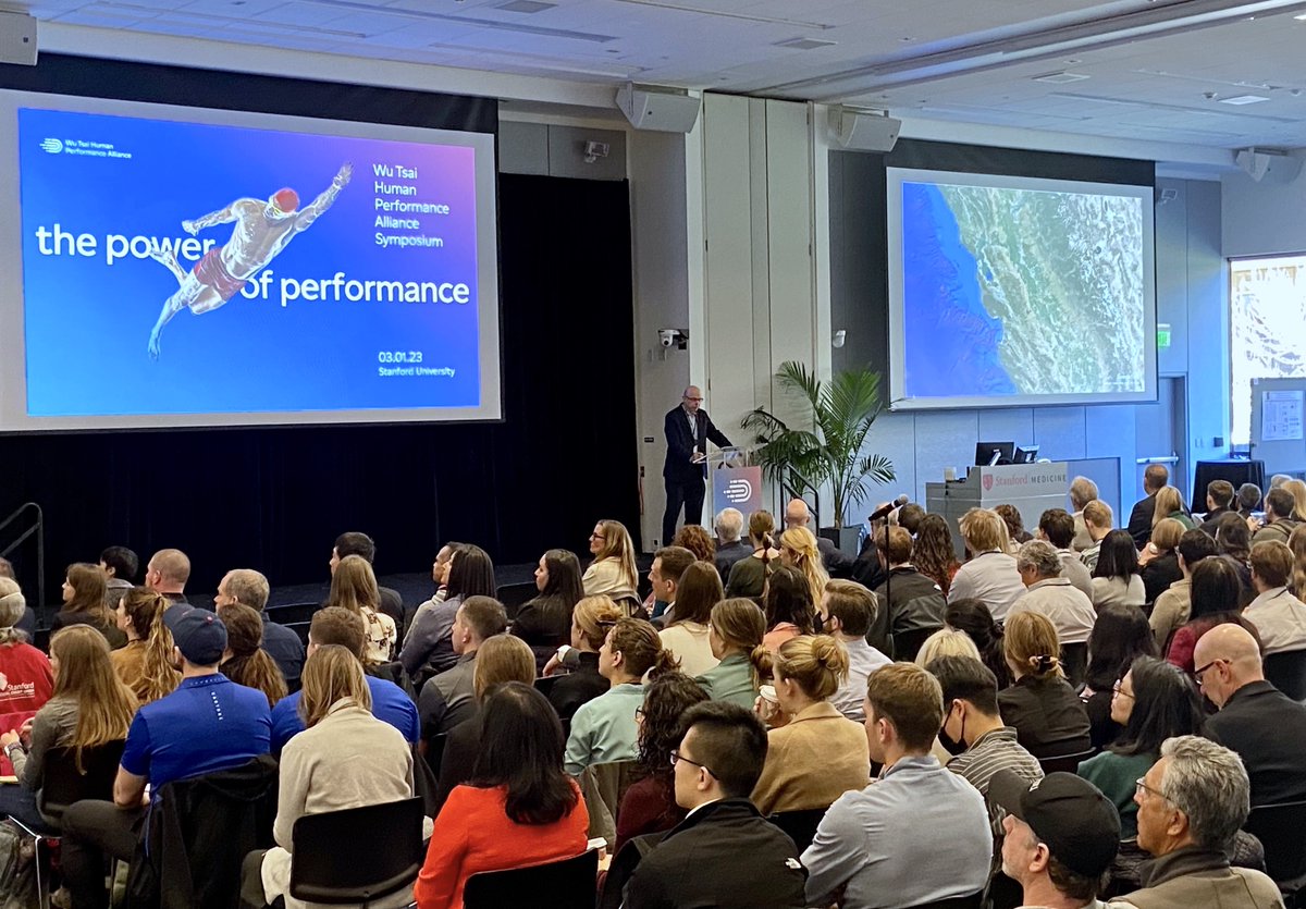 We are excited to kick off our inaugural Wu Tsai Human Performance Symposium and learn about the latest discoveries in #humanperformance! Stay tuned for updates #2023WTAS