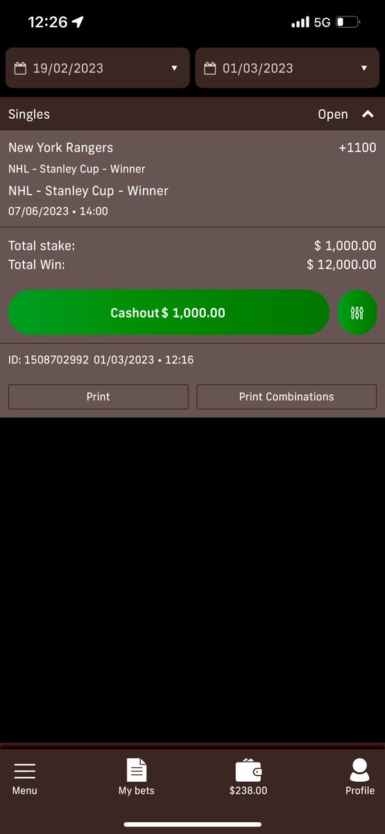 Rangers coming out of the east and winning it all. Lets go!!! #NYR