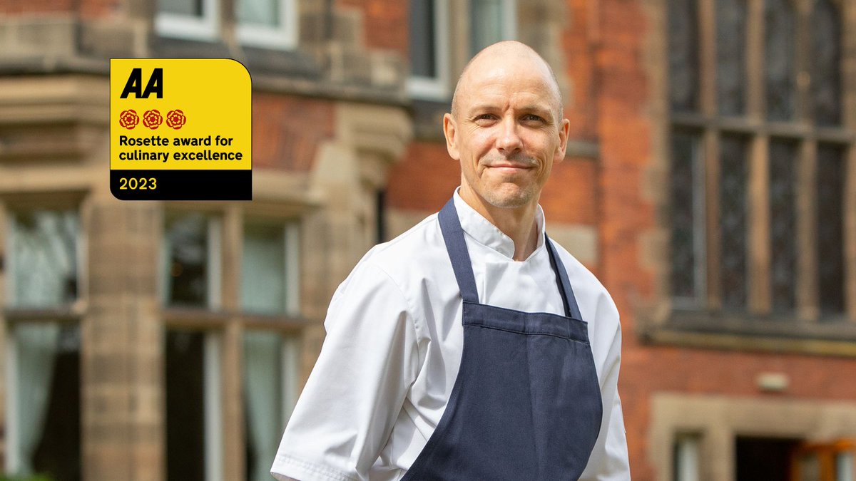 RockliffeHall's tweet image. Orangery News! 🍊
 
We're delighted to announce Paul Nicholson, Head Chef of The Orangery has been awarded 3 AA Rosettes for culinary excellence.

Read more ➡️ bit.ly/rockliffe-3AAr…

#rockliffelife #3Rosette #AAHospitality 
#AAawards @AAHospitality