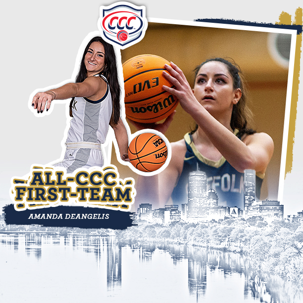 NEWS ➡️ DeAngelis of @suffolkwbb Grabs All-CCC First-Team

📰➡️ bit.ly/3y0c62L

#RamNation #d3hoops #CCCWBB