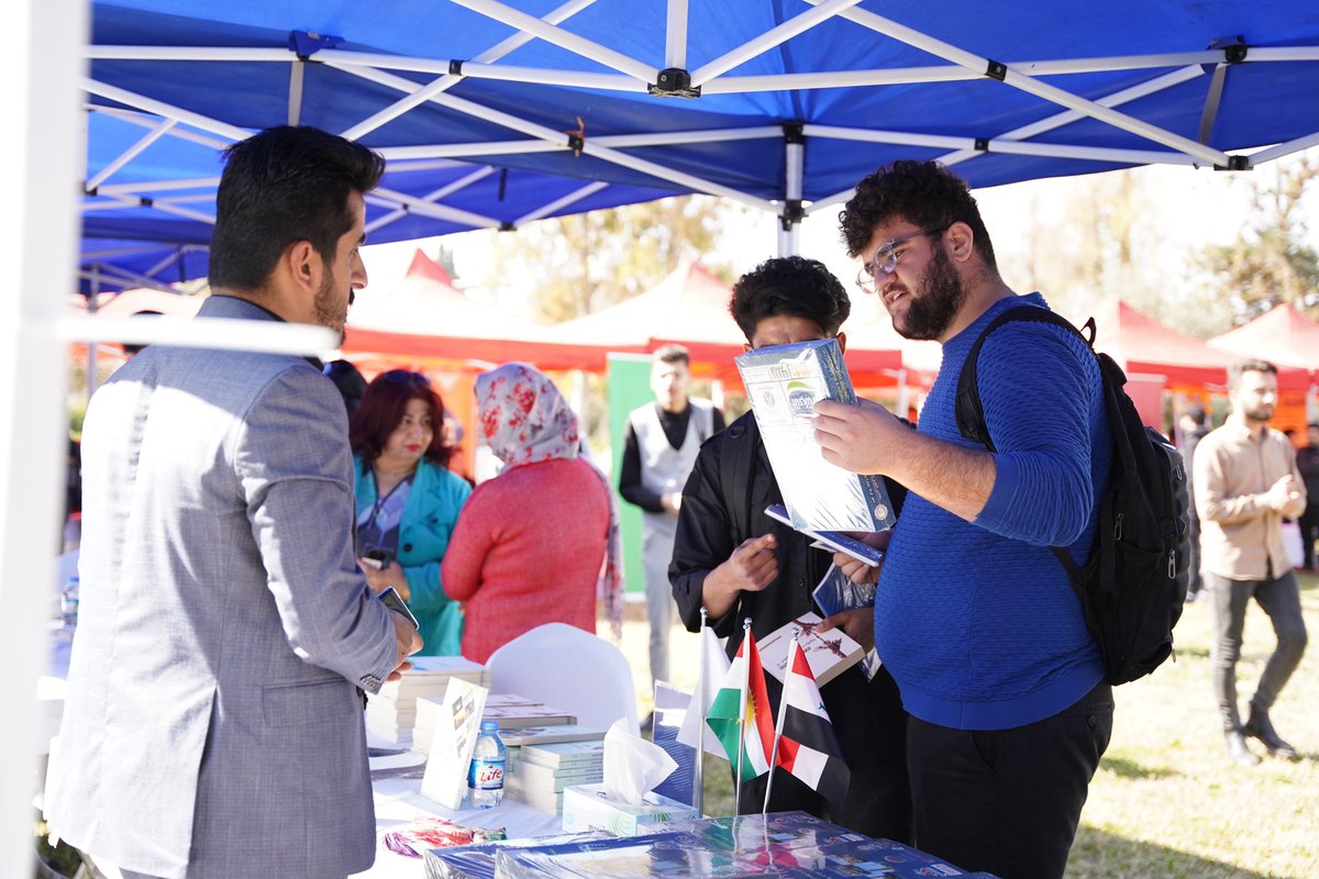 SPARKorg's tweet photo. Today, @SPARKorg organised The Erbil Job Fair in #Iraq, featuring 36 companies that offer over 200 job opportunities to 700 students.✨

In cooperation with Salahaddin University, thanks to the support of the @EUinIraq &amp; @eu_near 🇪🇺

#jobfair #EUinIraq #EUmadad #EUTFSyria https://t.co/XO6w19j70f