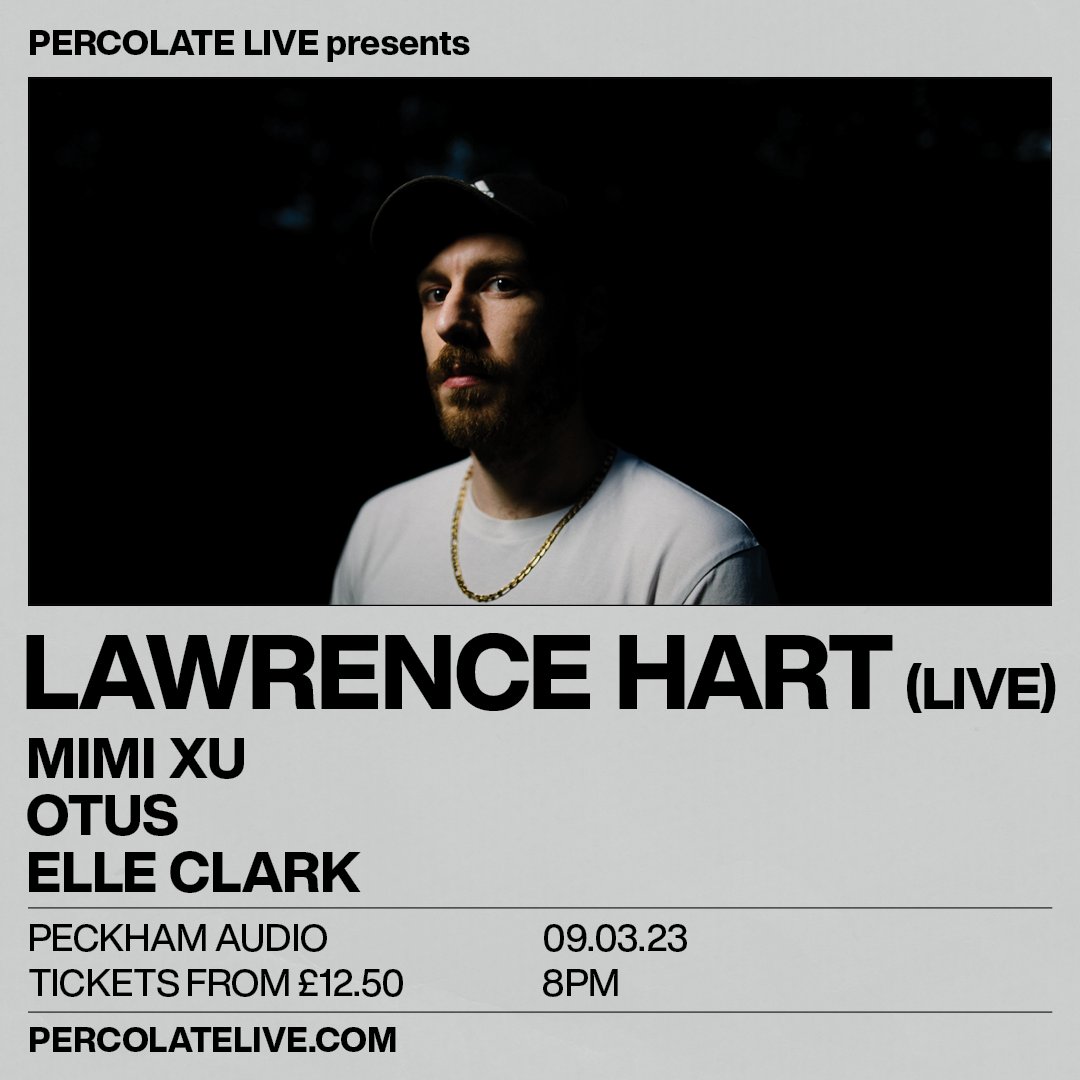 LawrenceHart_'s tweet photo. Really excited that @ellecaclark, Otus &amp; Mimi Xu (@MistyRabbit) will be joining next week's show at @Peckham_Audio!

Tickets:
https://t.co/wNY7Ljp5Xw https://t.co/QNjRyrZPvl