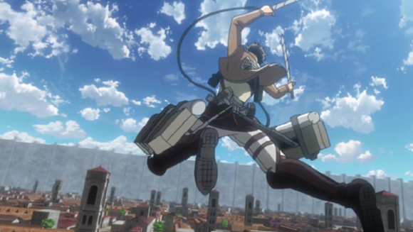 HYPEX's tweet photo. FORTNITE x ATTACK ON TITAN MYTHIC 🔥 (see pinned tweet for context)

It's gonna be a Waist Grappler, and you'll be able to see Eren Yeager using it in S2's loading screen. This is from the same reliable source that contacted @ShiinaBR &amp; i. https://t.co/AZFIy23yyx