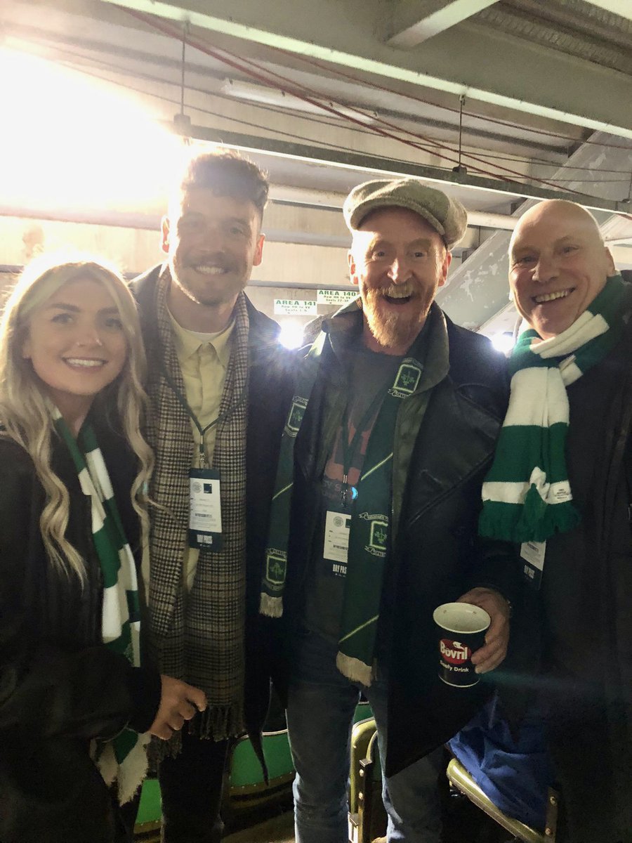 KellyBleakley's tweet photo. Just finished #Mayflies, a must watch, especially if you like crying as much as I do. 

Here we are with big @TonyCurran69 in cheerier circumstances a couple of weeks ago. One of the good guys 👏🏼 https://t.co/rInmhAnq3K