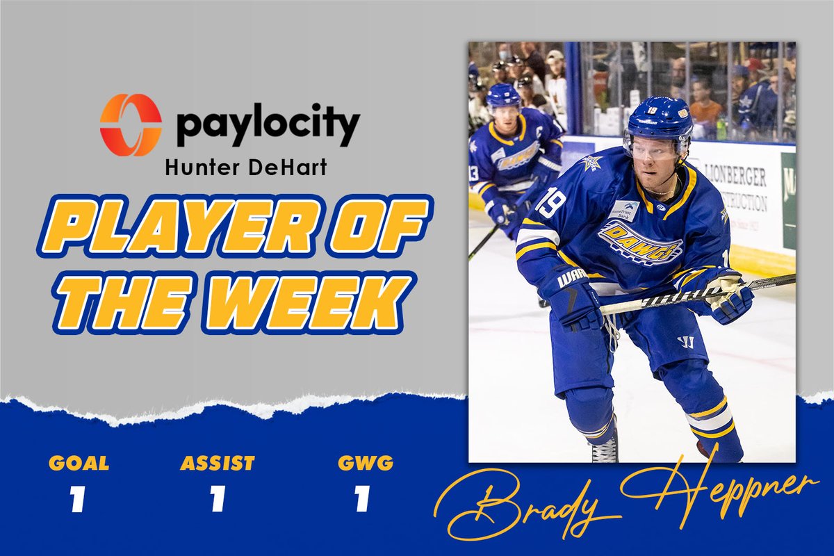 RailYardDawgs's tweet photo. Roanoke’s @Paylocity Player of the Week is Brady Heppner 🌟

Read More: https://t.co/a2yznHpYEF https://t.co/9YkwT89x4e