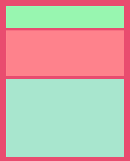 Rothko_Bot's tweet image. No. 16440 (Light Sea Green, Blush Pink, and Spring Blue on Sweet Pink)