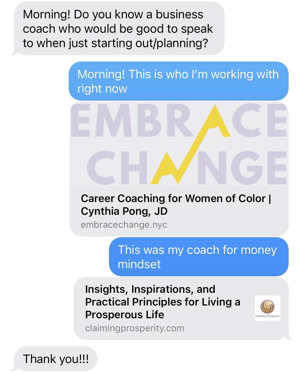 papalodown's tweet photo. I love helping budding entrepreneurs on their journey and recommending folks who have helped me along the way @EmbraceNYC @claimnprosper #entrepreneurship #womensempowerment https://t.co/DG7a94KRwA