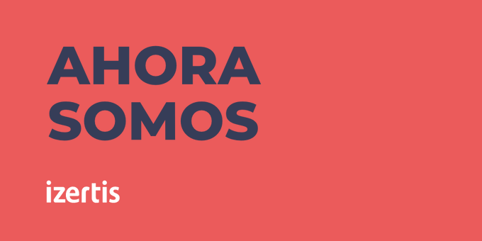 ¡Os anunciamos que nos hemos integrado en <a href="/IZERTIS/">Izertis</a>!
izertis.com/es/-/noticias/…
A partir de ahora puede seguirnos en:
✅x.com/izertis
✅izertis.com
✅linkedin.com/company/izerti…
Gracias por vuestro apoyo todos esto años :-)
