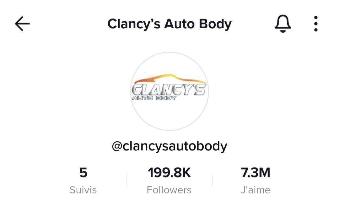 Spotters 🔎 on Twitter "Les gens s’abonnent alors en masse au compte de Clancy’s Auto Body, qui