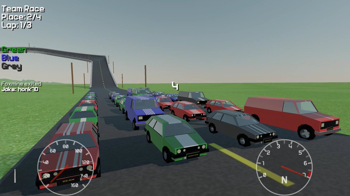 WE NEED 100 PLAYERS TO TEST OUR MEGA RACE MODE THIS FRIDAY! 🏎️🚗🏎️🚗🏎️🚗

Patrons - grab your alpha keys and clear your calendars at noon (Pacific) on Friday.

Details here: patreon.com/posts/79378654