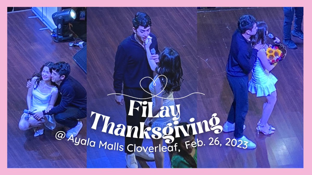 queensarahvlogs's tweet photo. [fancam] David Licauco &amp; Barbie Forteza a.k.a FiLay thanksgiving event. 💖🥰 Watch full video here: https://t.co/7lUuDoECUq or you may search queensarahvlogs on Youtube. Thanks! 
#FiLay
#FiLayThanksgivingFansDay
#DavidLicauco #BarbieForteza  
 @davidlicauco  @dealwithBARBIE https://t.co/Rqd70Cauky