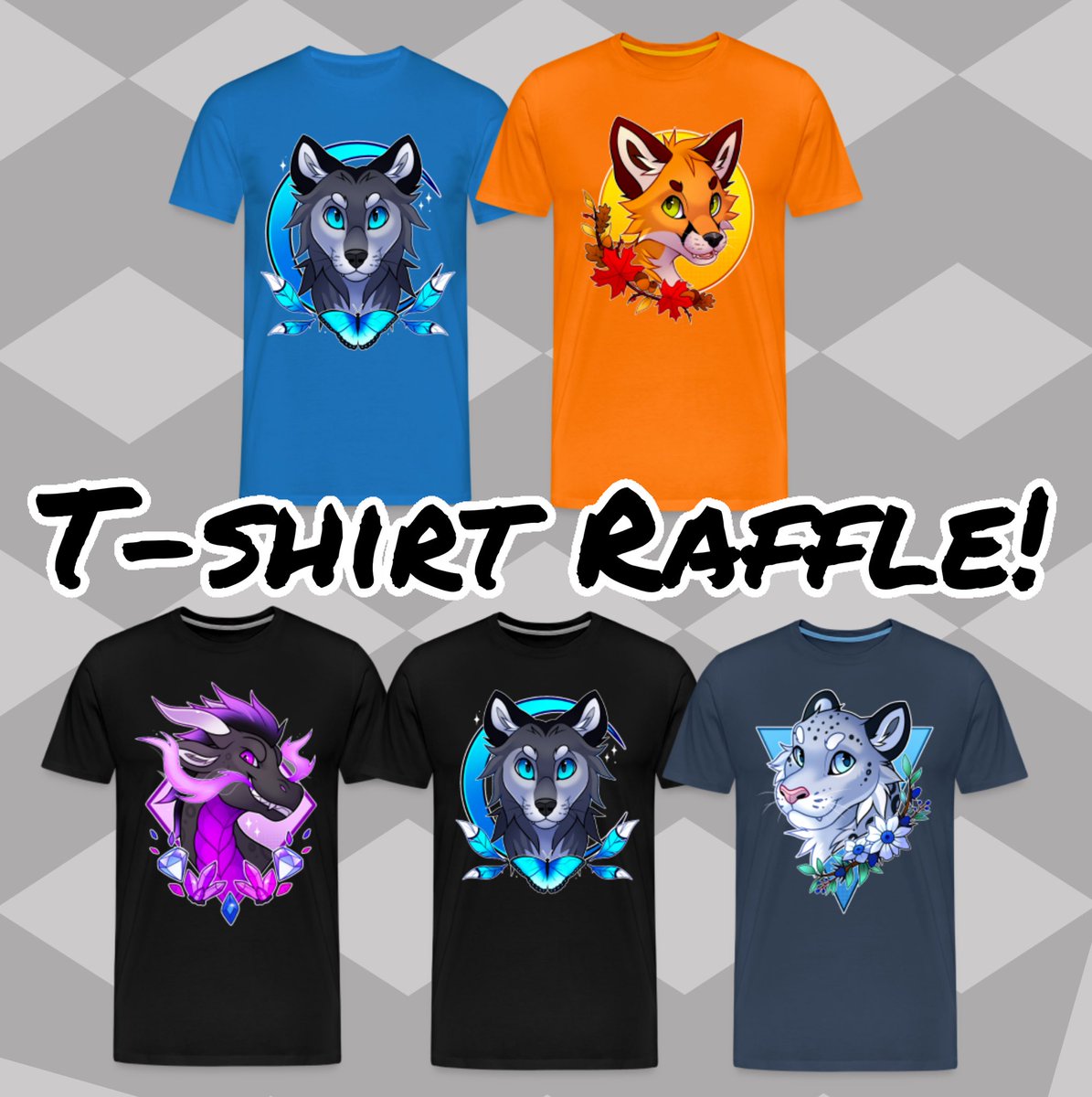 🎉4K RAFFLE!🎉

Seriously thank you all for your support 🥺

Winner will get a t-shirt in any size (Small-3XL) in any color/type! (5 to choose from, picture bellow!) Shipping is FREE! 

Retweet + follow to enter! Prize will be shipped out mid april! 

🎉Ends March 14th!🎉