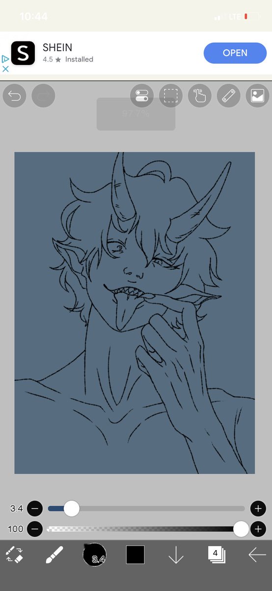 pyro_arts_'s tweet photo. ♣️R A K A N A♠️

Enjoy my sexy demon boy teehee 
Part #2

The hand pissed me off https://t.co/ZzUTsepux8